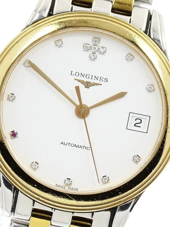 LONGINES Flagship L4.774.3 Date white Dial Automatic Men\'s Watch_942621